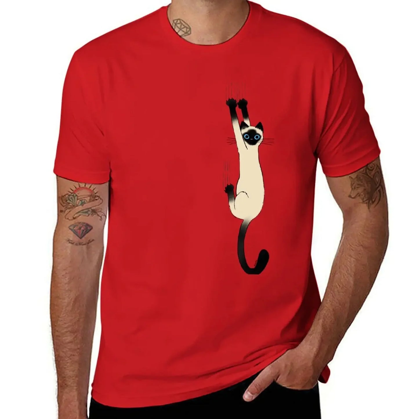 Siamese Cat Theme T-Shirt