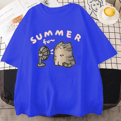 Summer Cat Mood Shirt