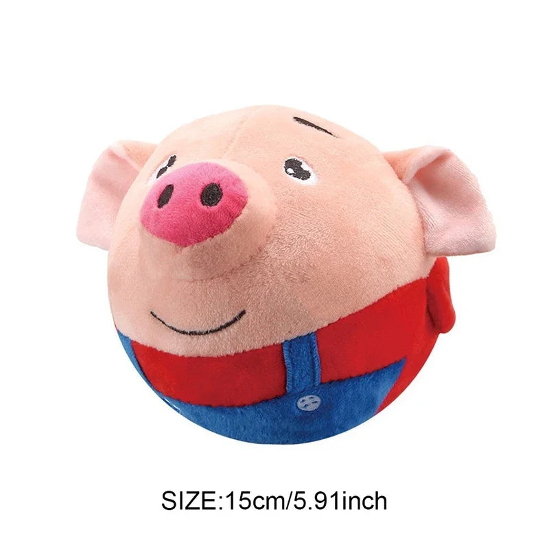 Giocattolo per cani di peluche cigolante