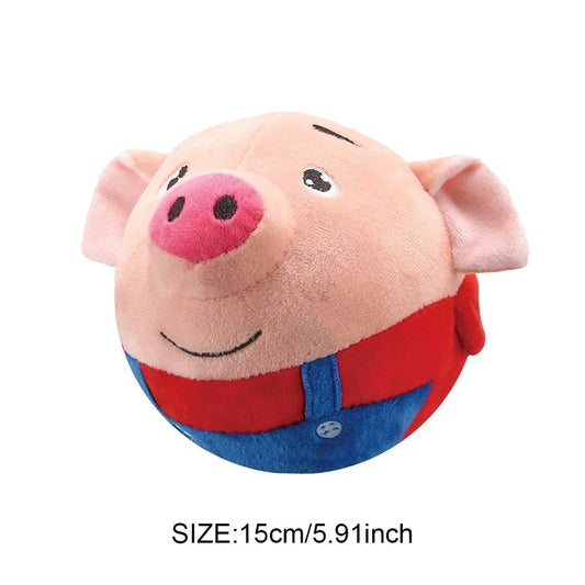 Squeaky Plush Animal Dog Toy