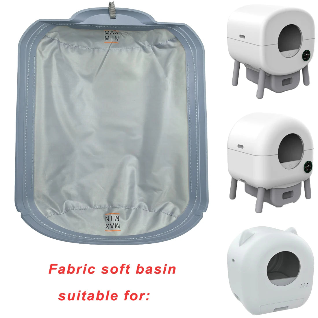 Automatic Cat Litter Box Fabric Liner