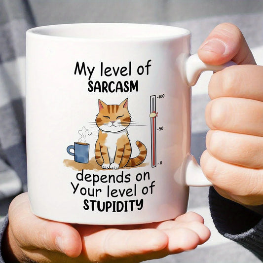 Cat Funny Sarcasm Mug