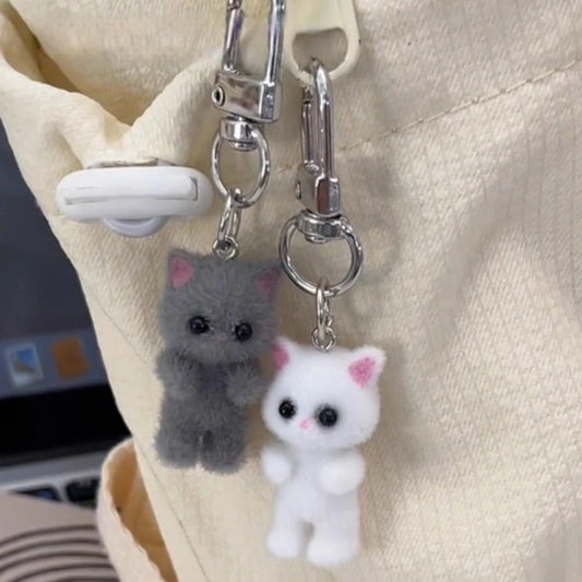 Pendentif porte-clés chaton