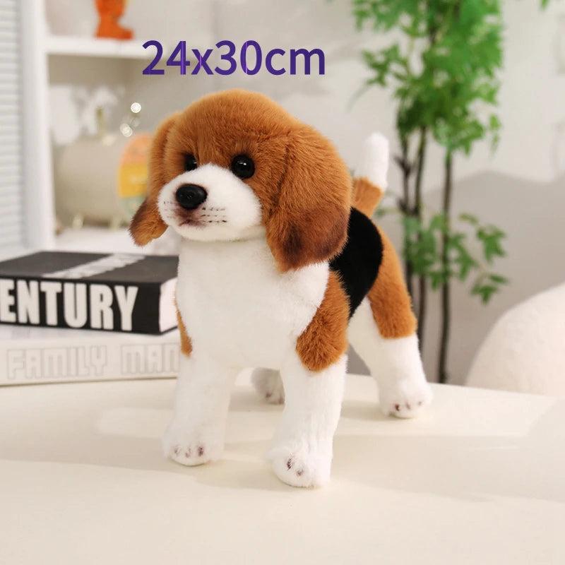 Simulation Stuffed Dog Plush Toys