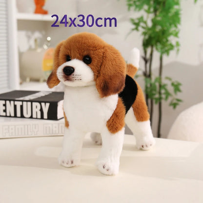 Simulation Stuffed Dog Plush Toys