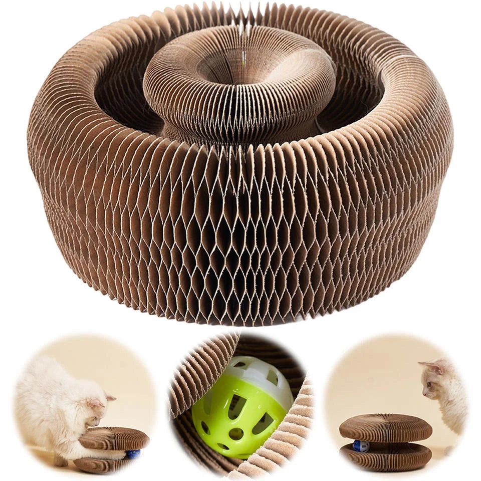 Corrugated Cat Scratching Board Nest