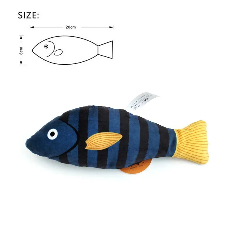 Pillowfish Interactive Sounding Cat Toy