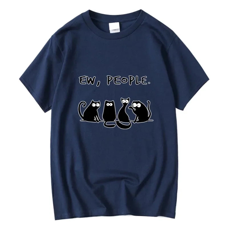 Ew People Funny Cat Shirt