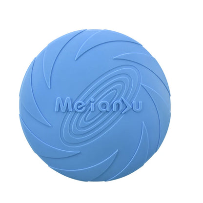 Soft Rubber Flying Disc Dog Toy