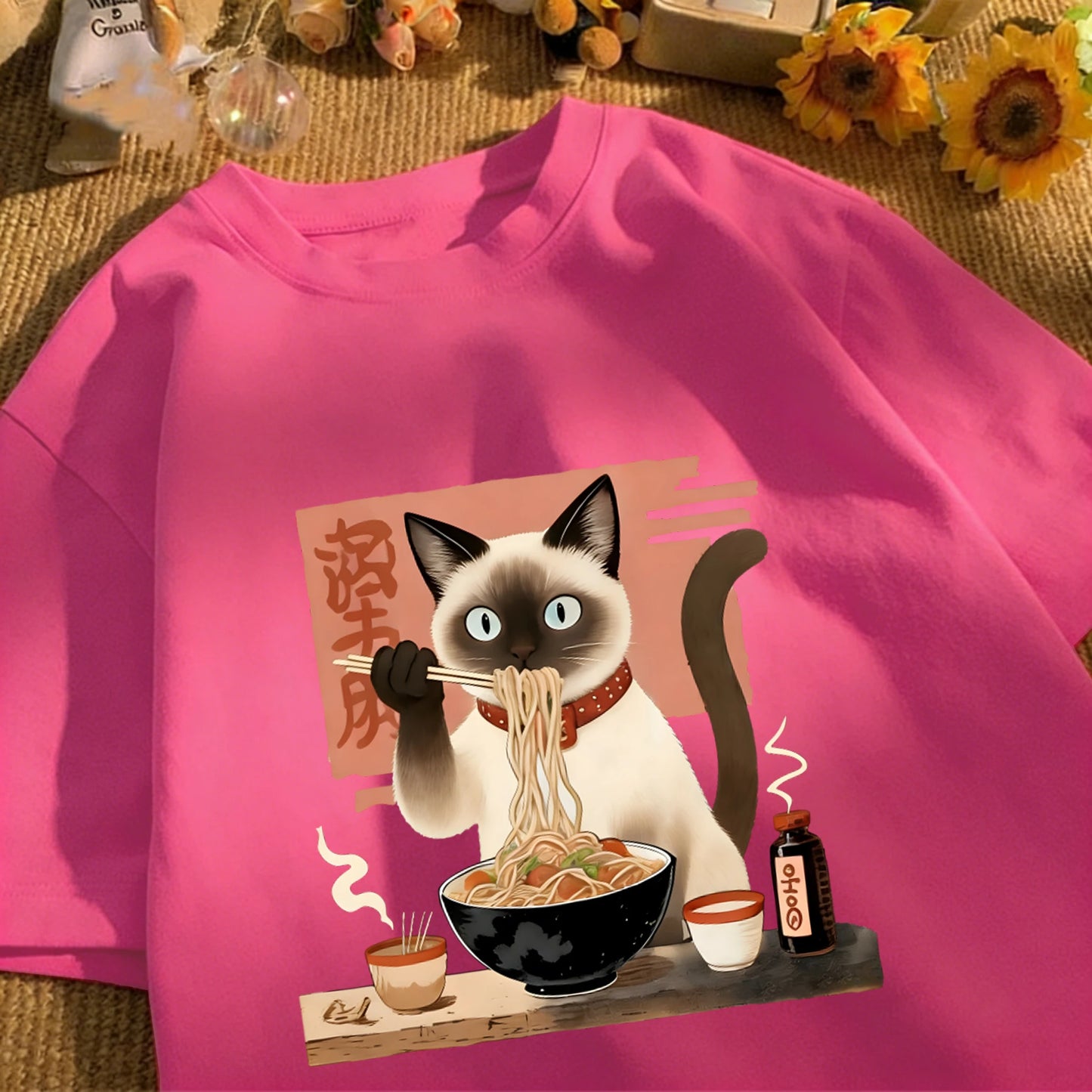 Siamese Eat Ramen Shirt