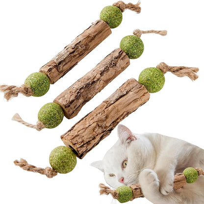 Natural Silver Rattan Cat Chew Toy