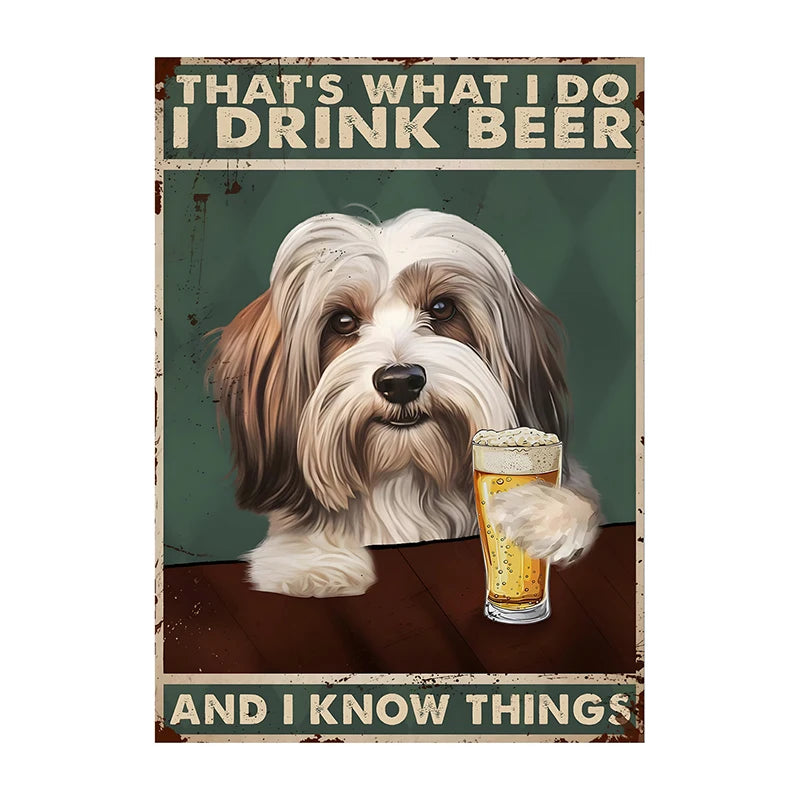 C'est ce que je fais, je bois de la bière Poster