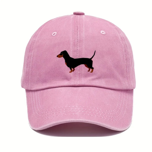 Dachshund Embroidered Cap