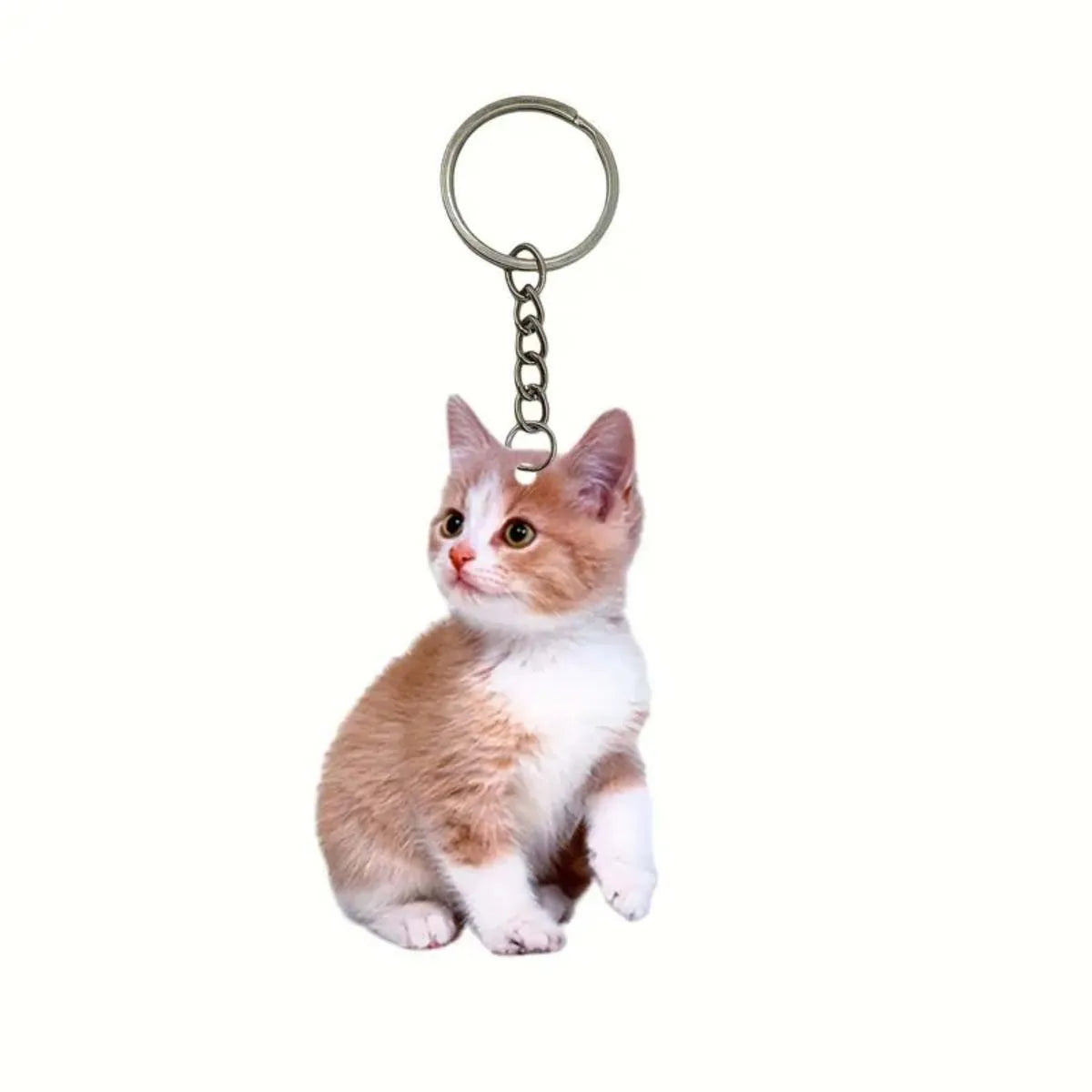 Porte-clés 3D joli chat