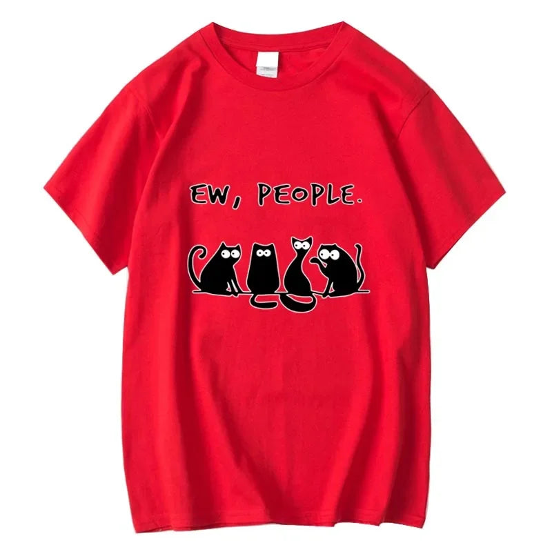 Ew People Funny Cat Shirt