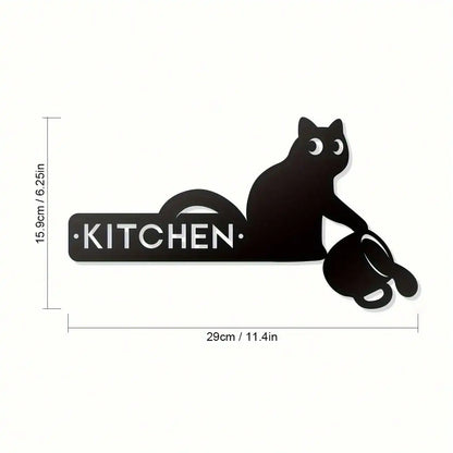 Cat Art for Door & Kitchen Wall