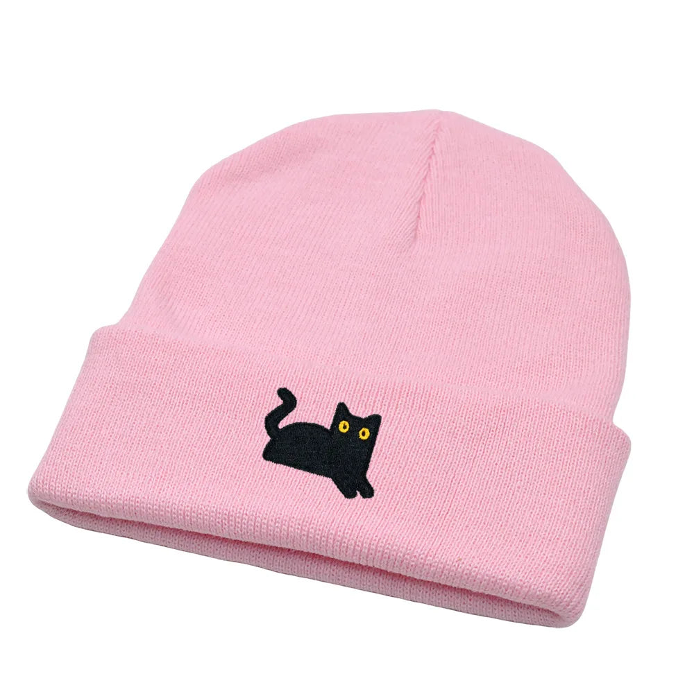 Cappello pullover lavorato a maglia Cat