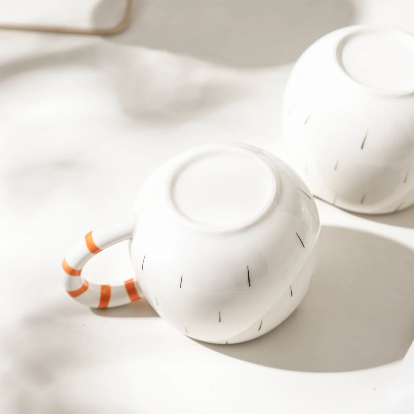 Tasse en forme de chat en céramique