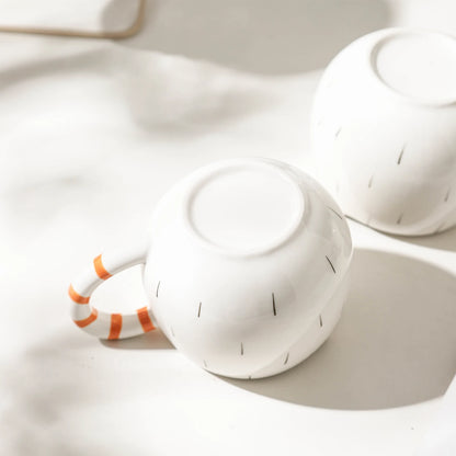 Tasse en forme de chat en céramique