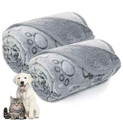 Couverture douce pour animaux de compagnie en polaire