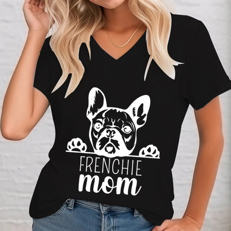 Frenchie Mom T-Shirt