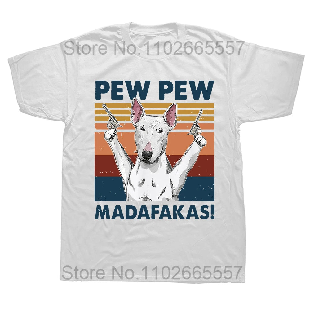 Bull Terrier “Pew Pew” T-Shirt