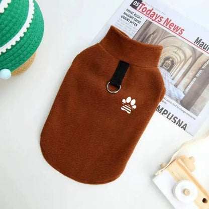 2. Kuscheliger Fleece-Hundepullover - Winterwärme für kleine bis mittelgroße Rassen, Pullover-Stil für Haustiere,kleine Hundeweste,Katzenweste