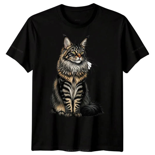 Maine Coon Feline T-Shirt