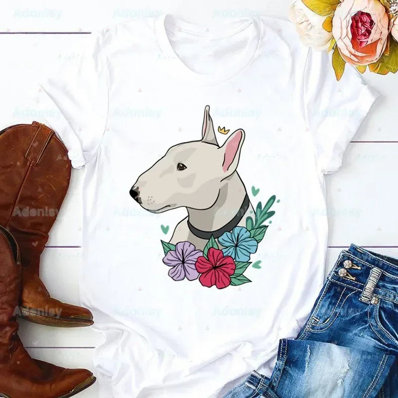 Bull Terrier Artistic Collection T-Shirt