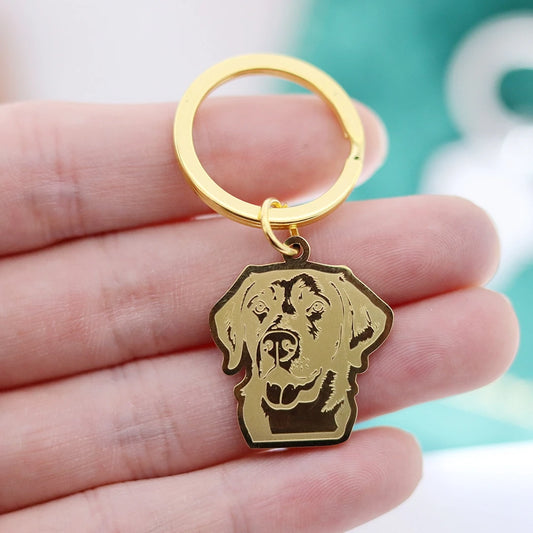Porte-clés chien gravé LoyalPup