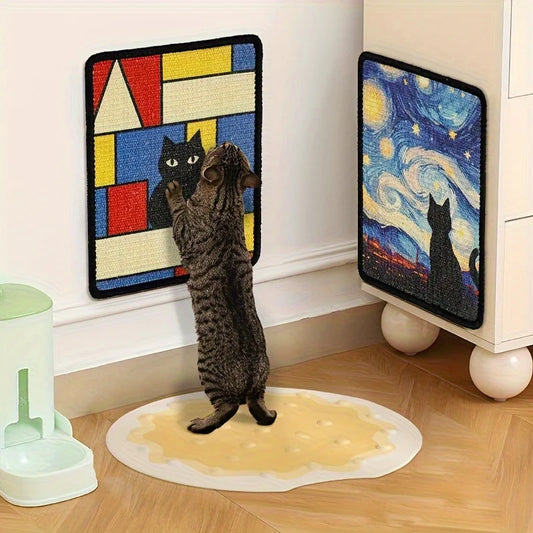 Sisal Wall-Mounted Cat Scratching