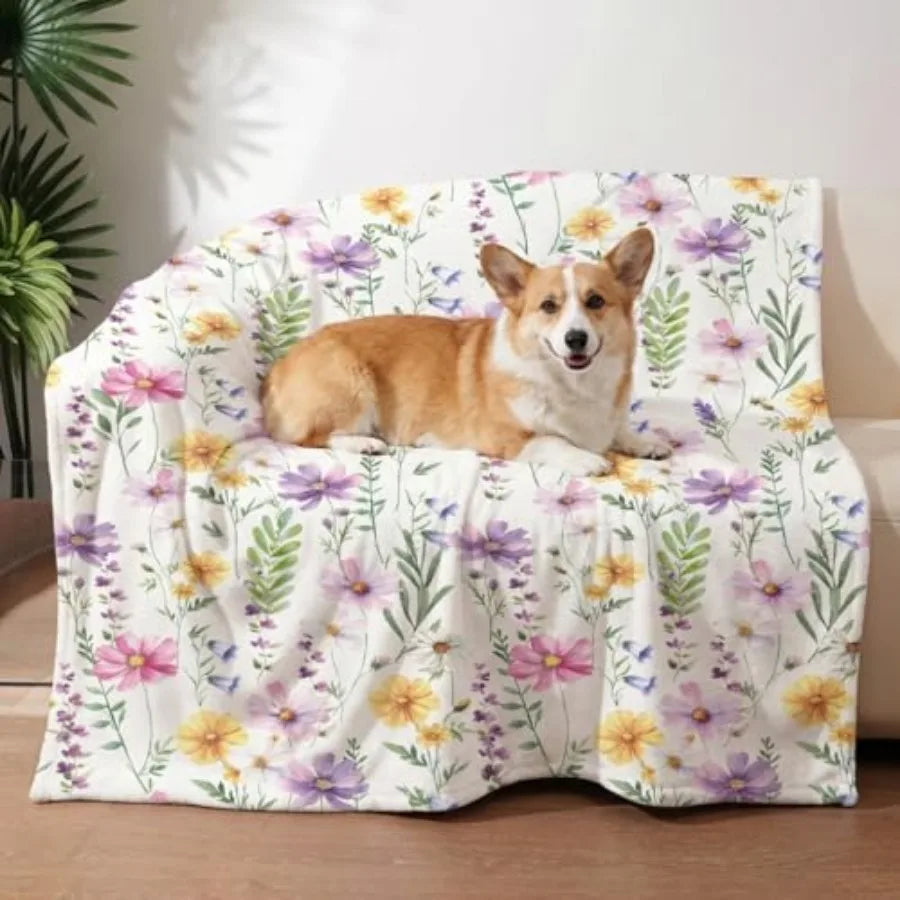 Pets Flannel Fluffy Blanket