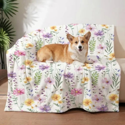 Pets Flannel Fluffy Blanket