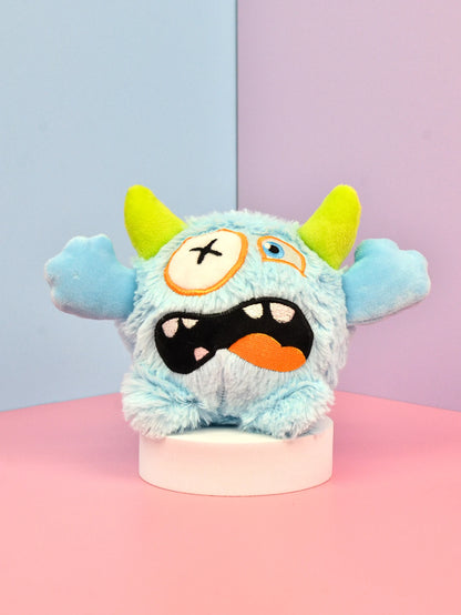 Peluche monstre effrayant qui couine