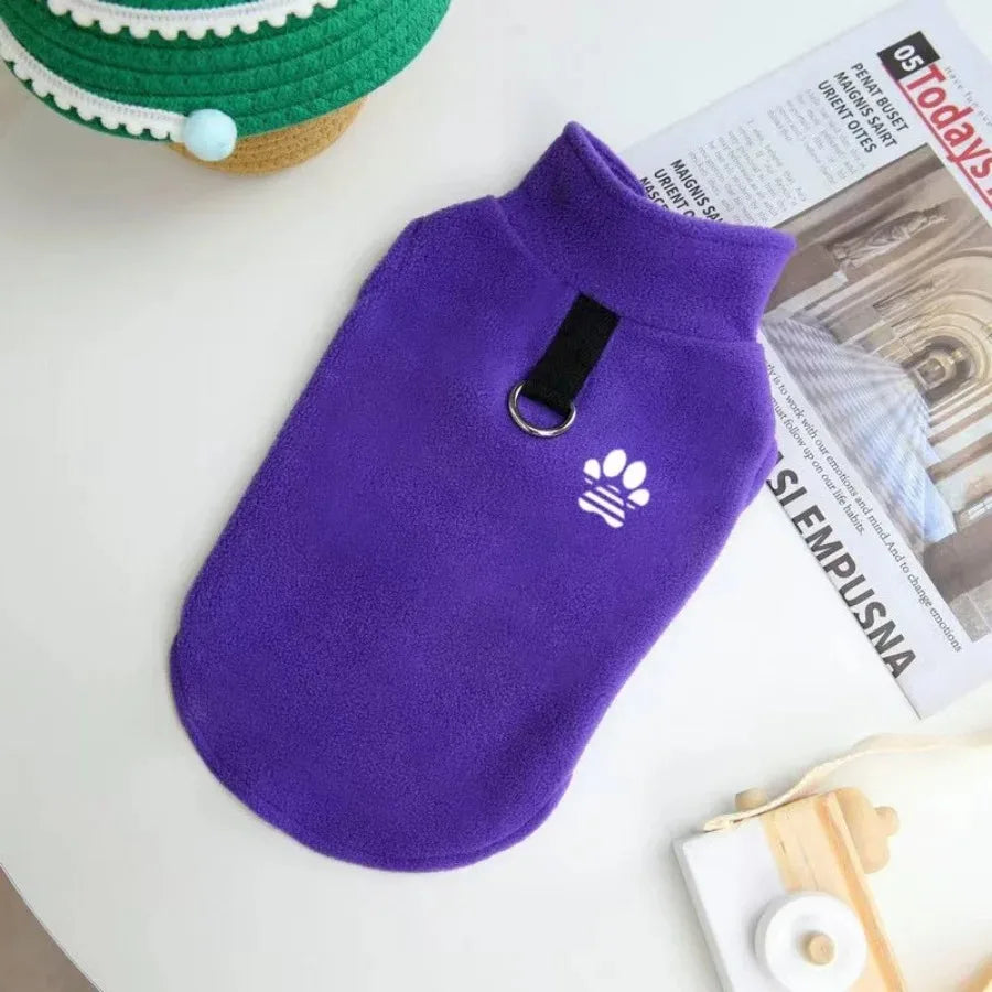 2. Kuscheliger Fleece-Hundepullover - Winterwärme für kleine bis mittelgroße Rassen, Pullover-Stil für Haustiere,kleine Hundeweste,Katzenweste