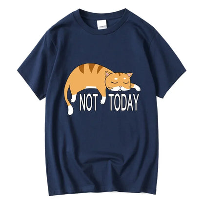 Nicht heute“ Lustiges Katzenshirt