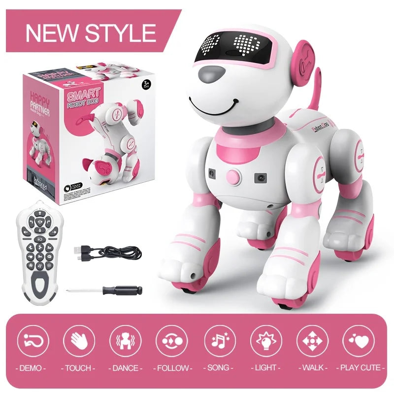 Cane robot acrobatico interattivo