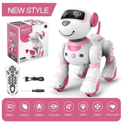 Cane robot acrobatico interattivo