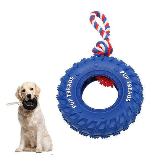 Rubber Tire Dog Chew Toy