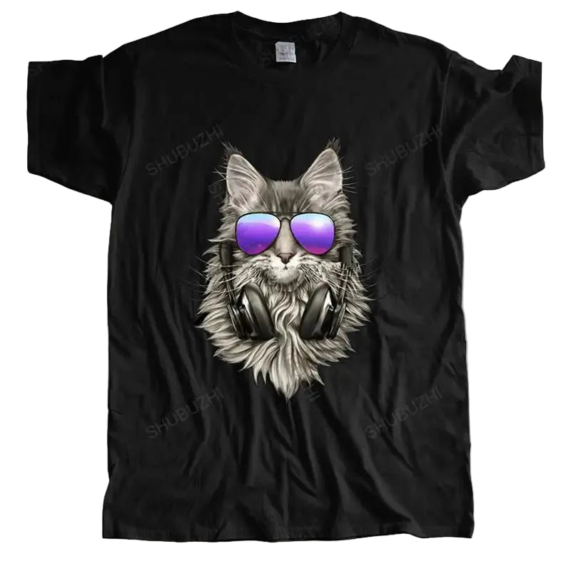Camisa de moda Maine Coon