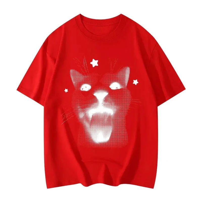Funny Cat Graphic T-Shirts