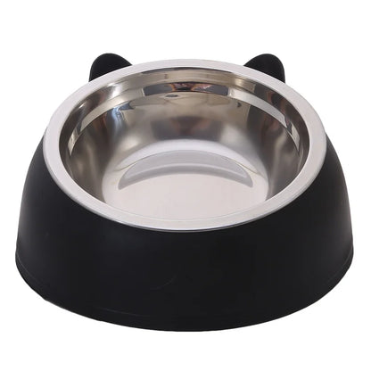 Cuenco para gatos de acero inoxidable