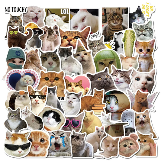 Adorable Cat Stickers Pack