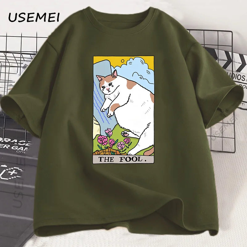 Sad Cat “The Fool” T-Shirt