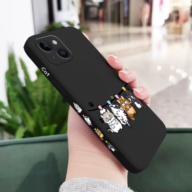 Silicone Cat iPhone Case