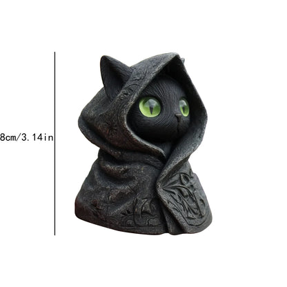 Cat Resin Statue Home Decor