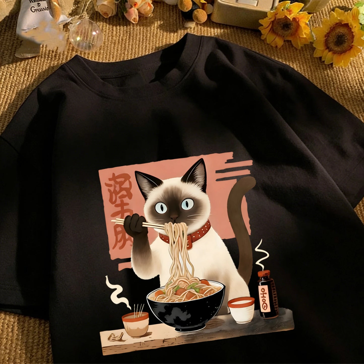 Siamese Eat Ramen Shirt