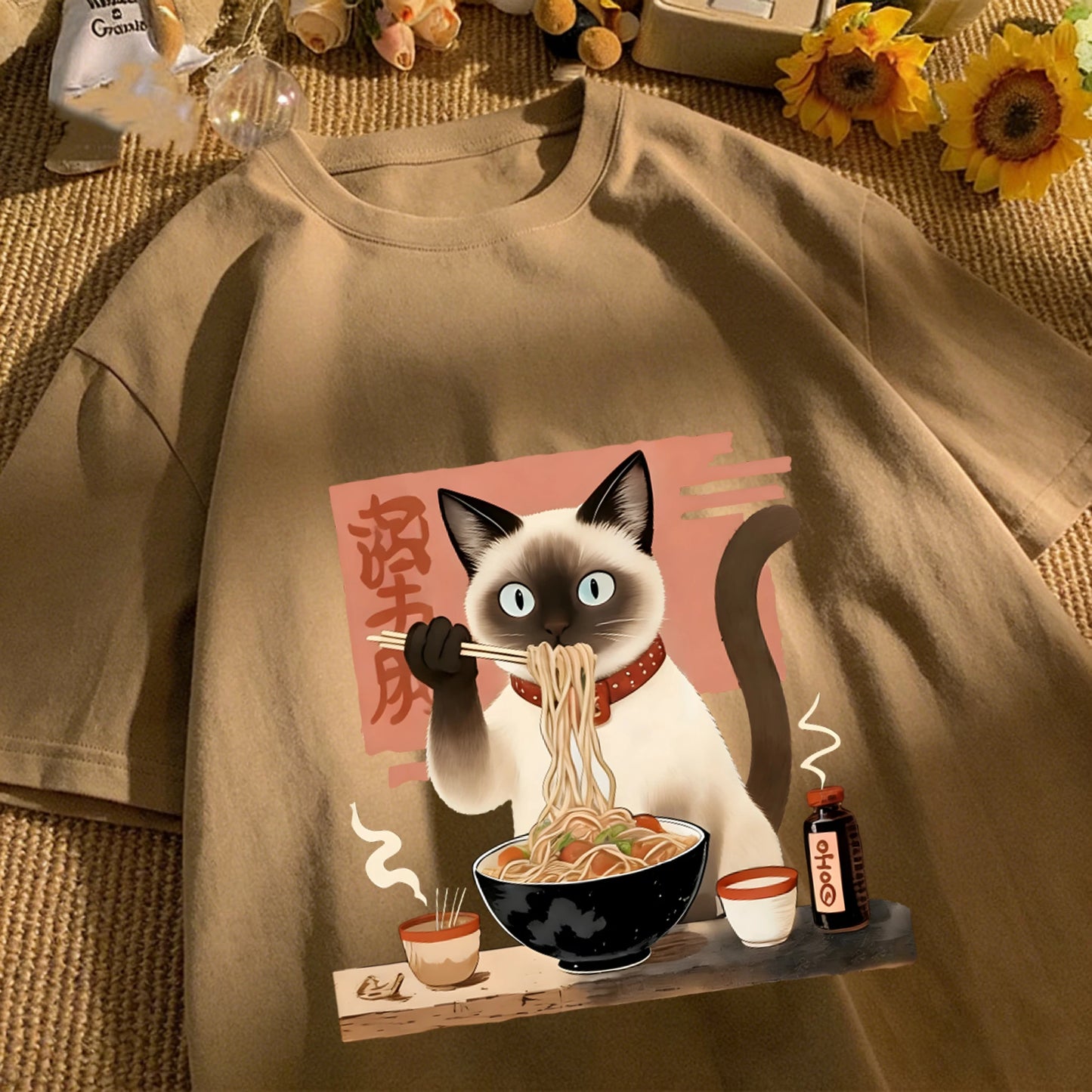 Siamese Eat Ramen Shirt