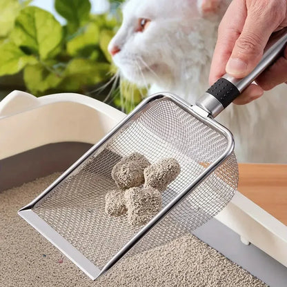 Stainless Steel Cat Litter Scoop
