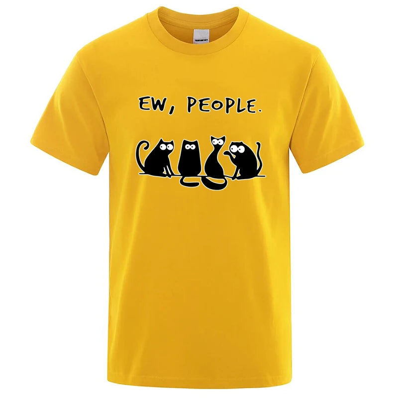 Ew People Funny Cat Shirt